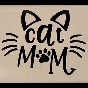 Cat Mom - Decal